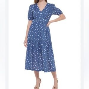 Tommy Hilfiger cotton polka dot dress size 12